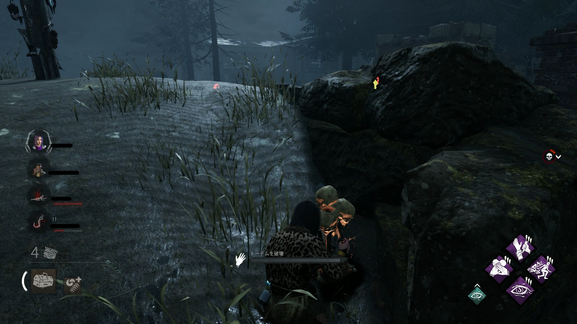 Ps4 デッドバイデイライト初心者サバイバーの攻略 立ち回り よもやまやもよ